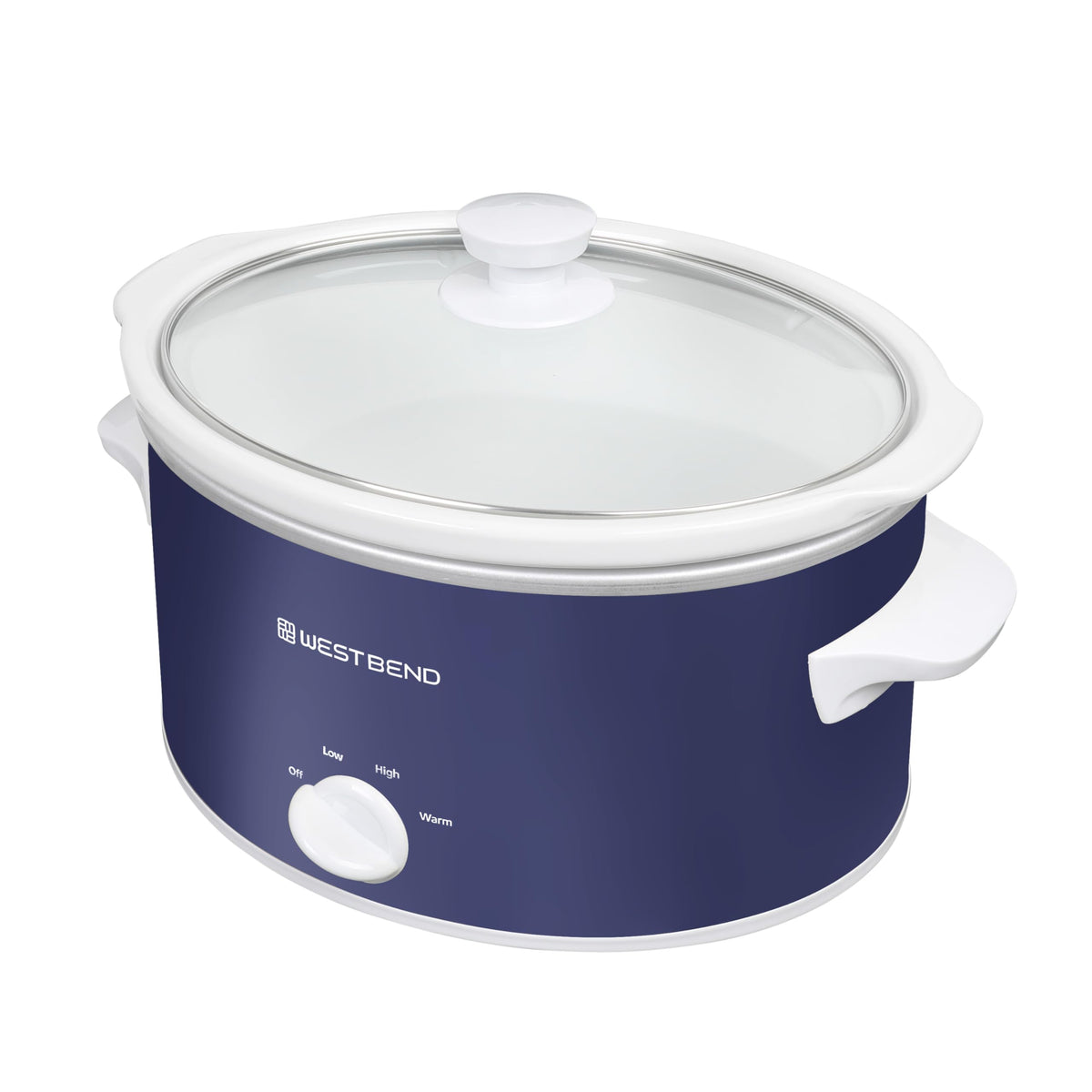 West Bend slow cooker stay-cool handles enhance safe handling during busy evenings.