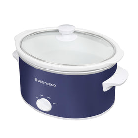 West Bend slow cooker stay-cool handles enhance safe handling during busy evenings.
