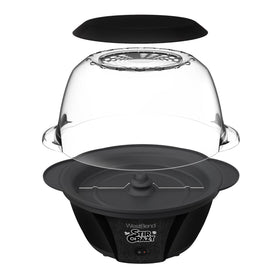 West Bend 6-quart capacity ideal for family movie night.