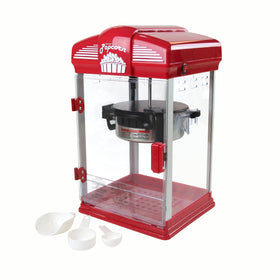 Compact footprint of West Bend Stir Crazy popper on counter
