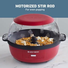 West Bend Stir Crazy dual-purpose cover used as serving bowl for gatherings