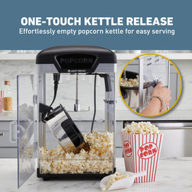 West Bend Stir Crazy popcorn popper with magnetic kettle for easy filling
