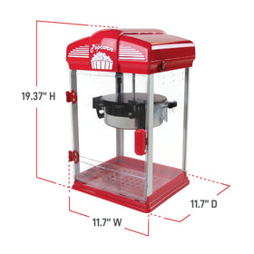 Motorized stir rod improves popping on West Bend popper