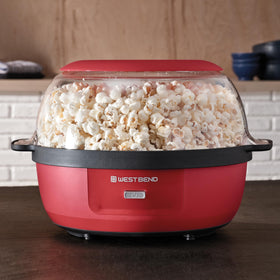 West Bend Stir Crazy nested bowl and lid for compact storage