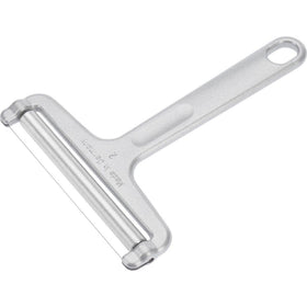 Westmark adjustable-thickness angle-control enables customized cheese slices.