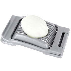 Westmark egg slicer dishwasher safe for effortless cleanup after use.