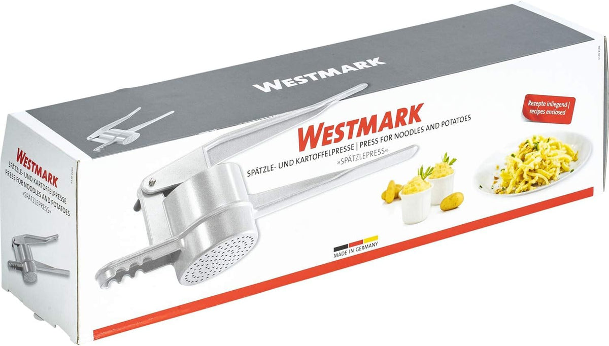 Westmark ricer design simplifies cleaning after cooking.