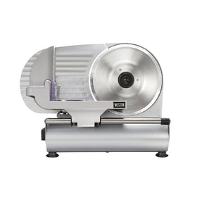Weston electric meat slicer with removable blade for easy cleaning and maintenance