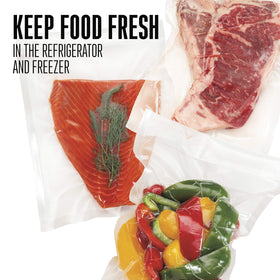 Weston bags demonstrate compatibility with Foodsaver and Ziploc systems