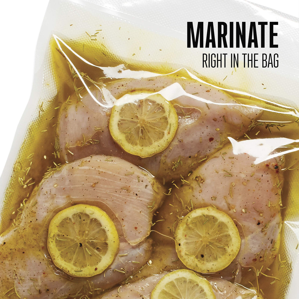Weston 8x12 bags ideal for freezer storage and long-term freshness