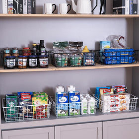 Wetheny garage-tools basket organizes small gear with a sturdy grip.