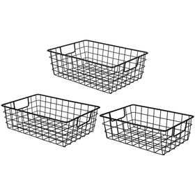 Wetheny modern-farmhouse basket complements any room for stylish storage.