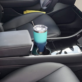 Wetoweto 20oz tumbler fits car cup holders for commutes