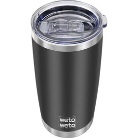 WETOWETO 20oz tumbler with double-wall insulation for long-lasting temperature