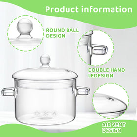 Wetpyaks compact 1.5L pot fits small kitchens and everyday meals.