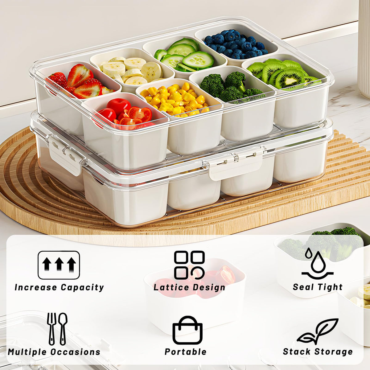 WETRBWEH hidden utensil compartment keeps tools discreet and handy.