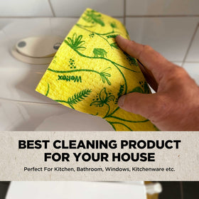 Wettex Original dishcloth closeup texture, non-scratch cleaning for glassware and cookware