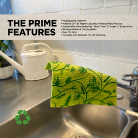 Wettex Original dishcloth biodegradable material, made in Sweden
