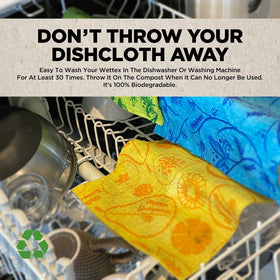 Wettex Original dishcloth multi-use pack, replaces paper towels