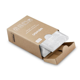 Wevac 6x10 precut pint bags in box for tidy storage and easy access