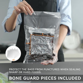 Wevac BPA-free material keeps foods safe and fresh.