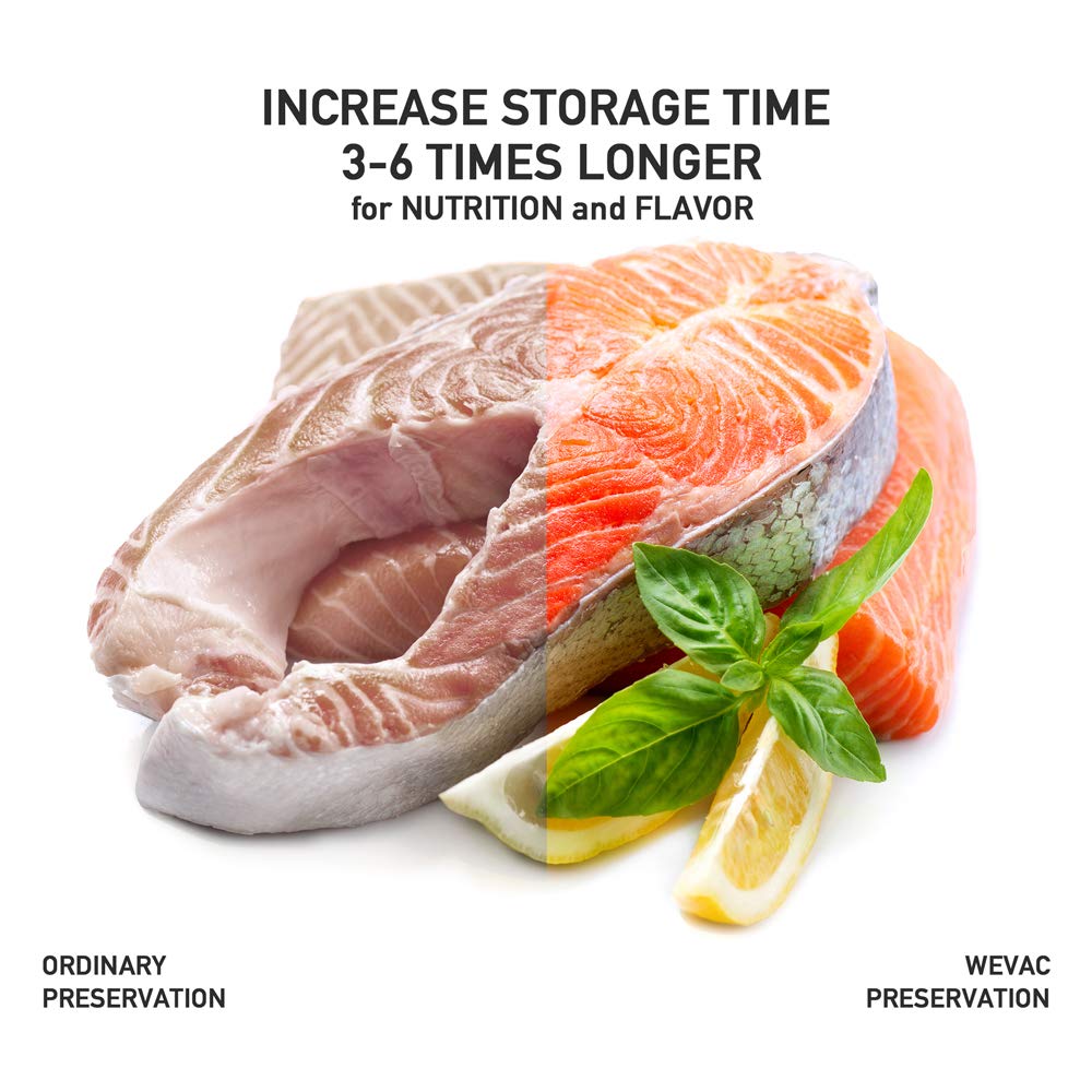 Wevac BPA-free vacuum seal roll for safe storage and sous vide prep.