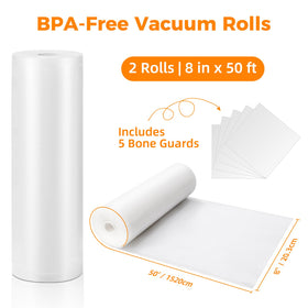 Wevac BPA-free seal bags shown for safe storage and sous vide use.
