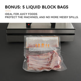 Wevac durable bags sealing demo highlighting strong airtight seals.