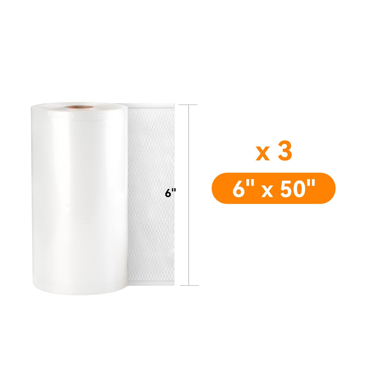 Wevac Lite 6x50ft sous vide roll for precise cooking prep