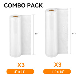 Wevac sous vide ready bags suitable for precise temperature cooking.