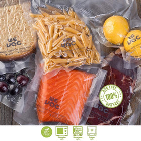 Wevac heavy-duty seal prevents freezer burn and dehydration