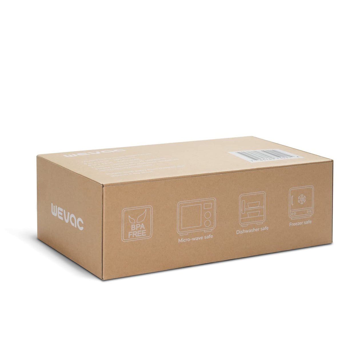 Wevac sous vide and long-term storage bags for recipes.