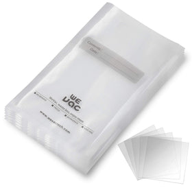 Wevac vacuum sealer bag with embossed channels for airtight storage