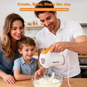 Wewymewo ergonomic handle reduces fatigue during long mixing sessions