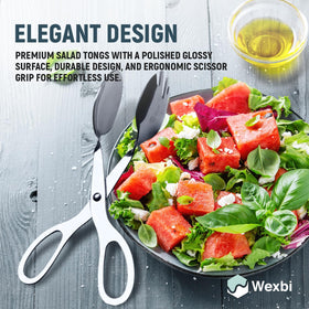 Wexbi set includes disposable gloves for clean, convenient serving