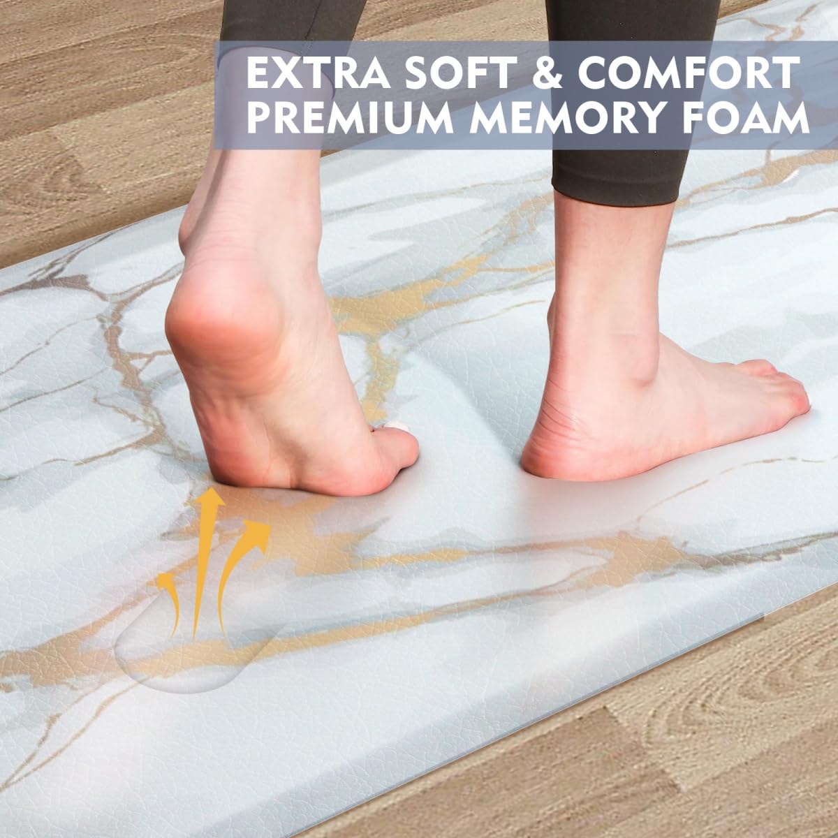 WEZVIX easy-clean PVC mat ready for quick wipe-down cleaning.