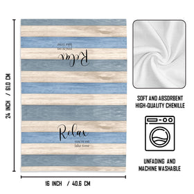 Versatile towel set suitable for bath or kitchen tasks.