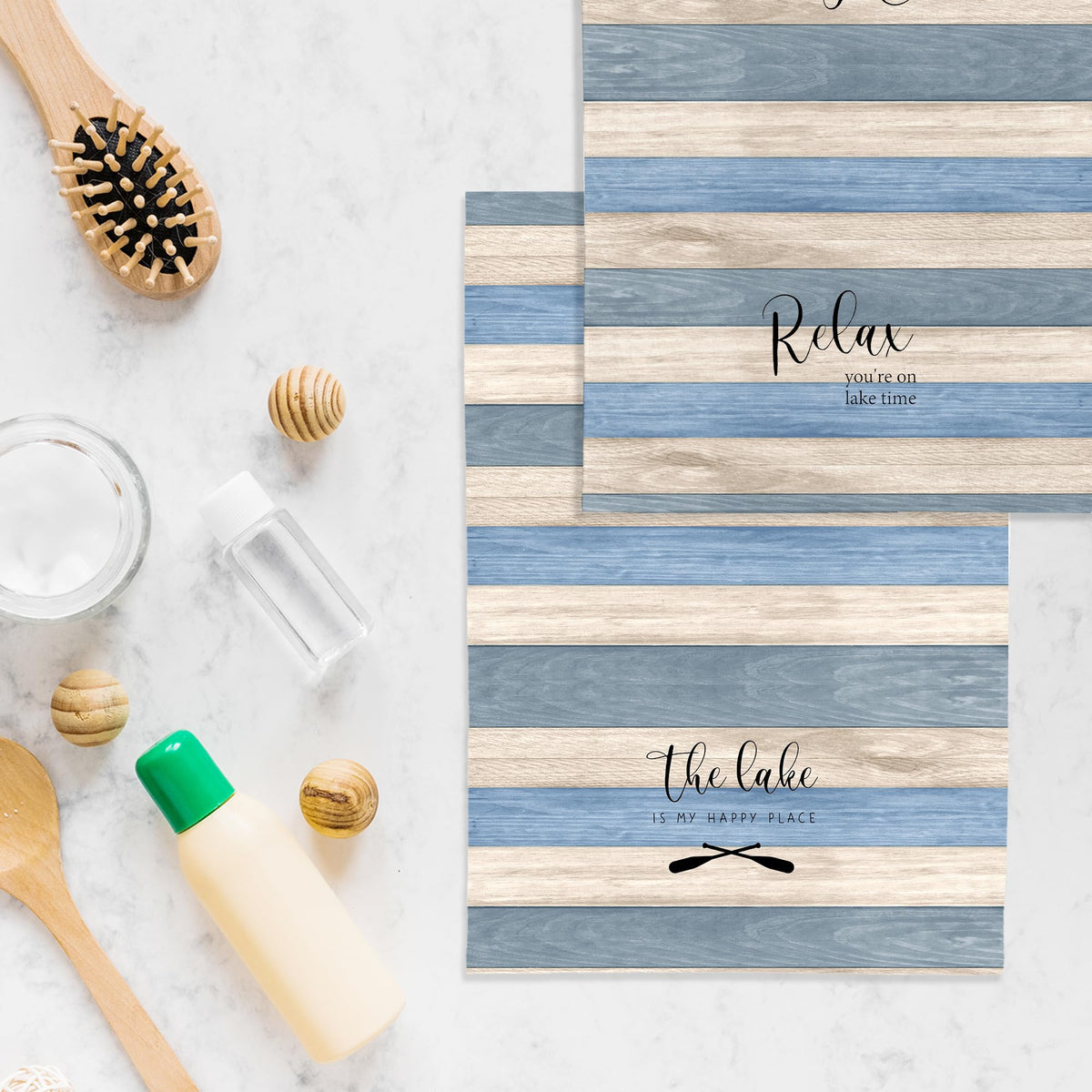 Gift-ready WFSM towels emphasize premium quality for housewarming.