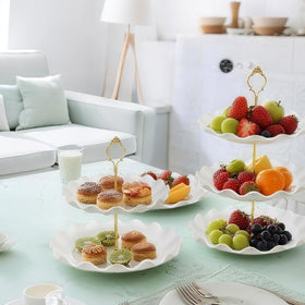 Wgbon 6-pcs serving trays keep pastries organized and accessible