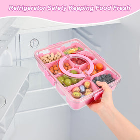 WGBP Snackle Box Container made from food-grade plastic for safe snacking
