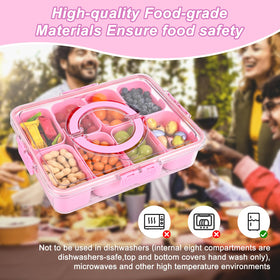 WGBP Snackle Box Container portable design for picnics and parties