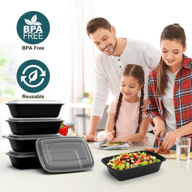 WGCC 38oz freezer-safe meal container preserves flavor and texture