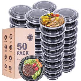 WGCC meal prep containers 32oz with open lid for easy access to meals