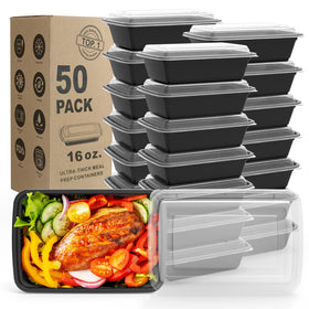 WGCC meal prep containers with lids keep meals fresh and organized for the week.