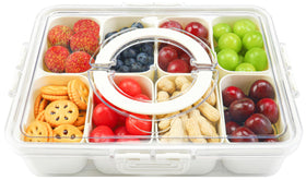 Ideal for gatherings, entertaining, and tidy snack presentation.