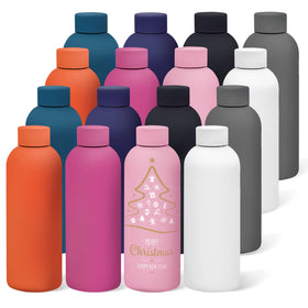 WHEATHUSK 16-pack blank bottles for bulk branding and gifts.