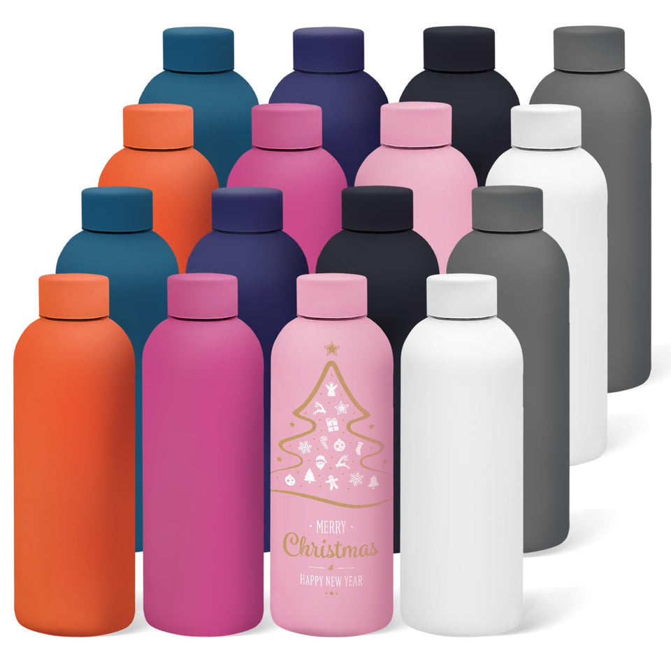 WHEATHUSK 16-pack blank bottles for bulk branding and gifts.