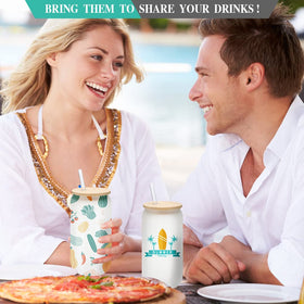WHEATHUSK 12-piece package ideal for crafting and everyday drinks.