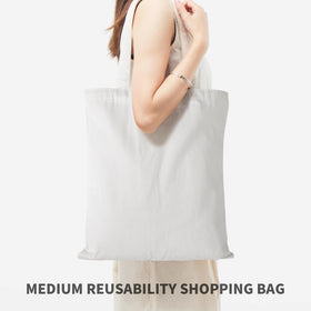 Close-up of WHEATHUSK tote fabric showing durable canvas-polyester blend