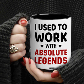 WHIDOBE farewell mug coffee – thoughtful nudge to savor next steps and mornings.